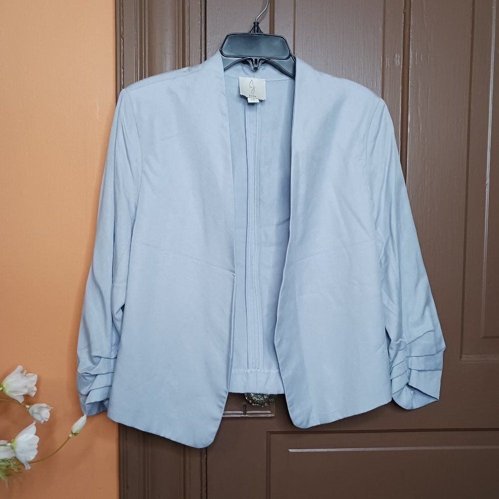 Joie Women's SP Light Blue Blazer Open Front